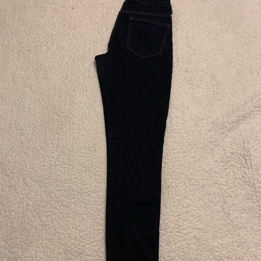 Dark blue jeans